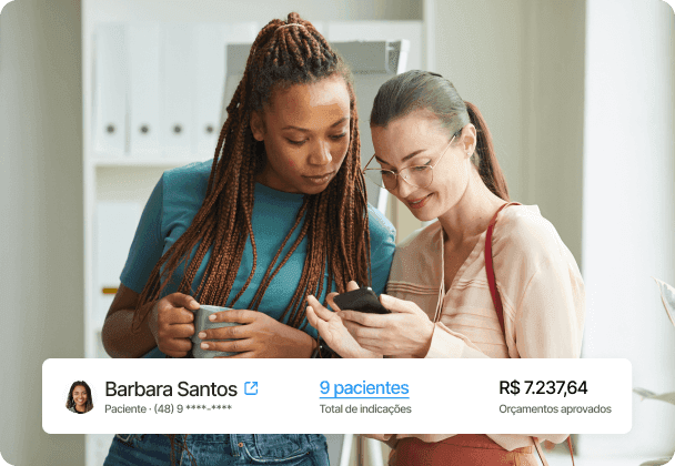 Programa de indicação totalmente integrado