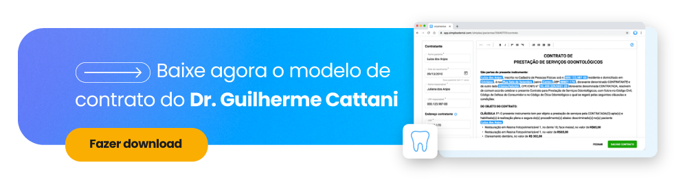 Baixe agora o modelo de contrato do Dr. Guilherme Cattani
