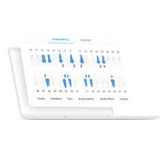 Prontuário Odontológico com Odontograma