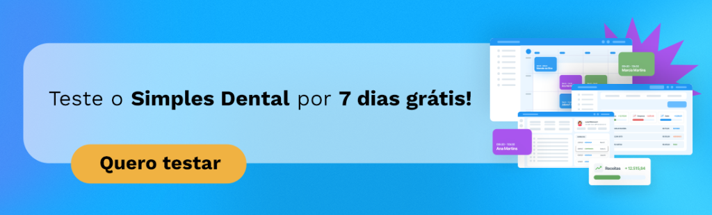 Teste grátis o Simples Dental, indiscutivelmente o melhor software odontológico