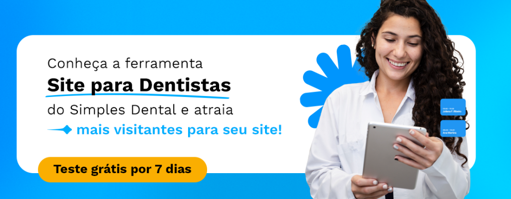 Conheça a ferramenta Site para Dentistas do Simples Dental e atraia mais visitantes para seu site com o tráfego orgânico!