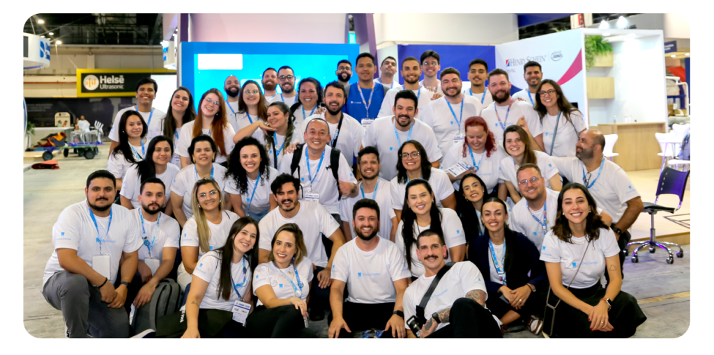 Time de profissionais do Simples Dental