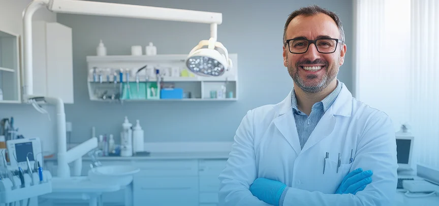 recepção de clínica odontológica